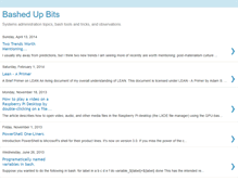 Tablet Screenshot of bashedupbits.com